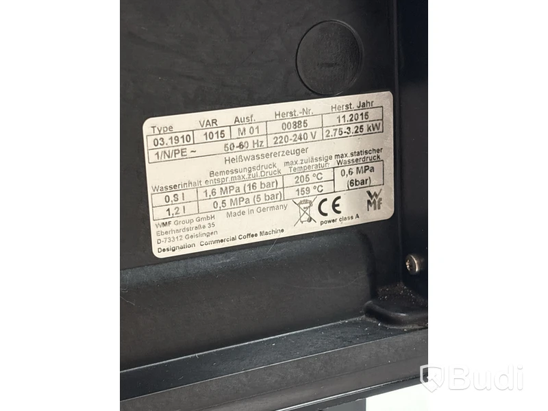Kaffemaskin WMF 5000S - Reservdelsobjekt/Reparationsobjekt