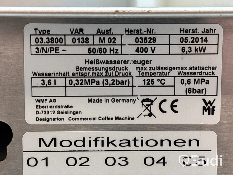 Kaffemaskin WMF, Cafemat