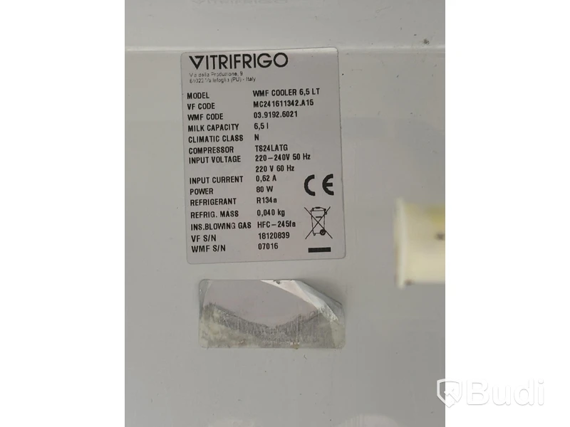 WMF 8000 S coffee machine, incl. WMF COOLER 6,5 LT milk cooler