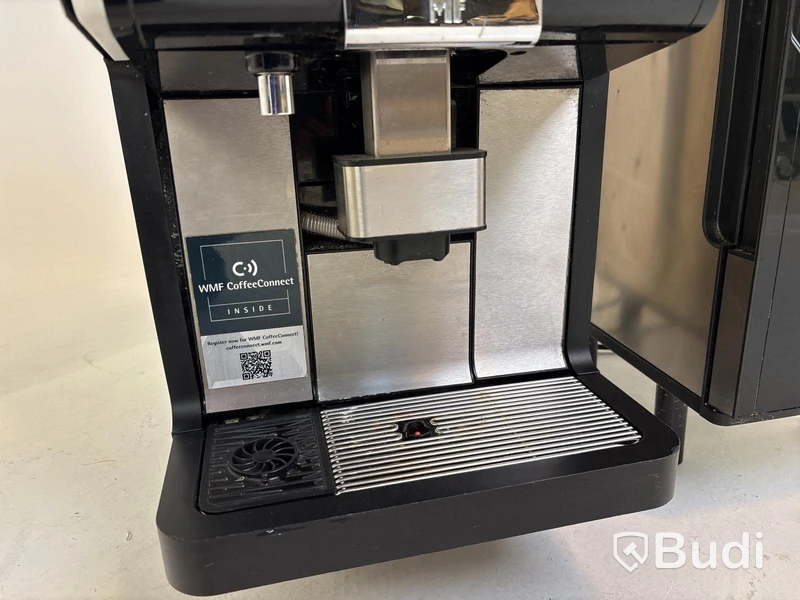 Kaffemaskin WMF, 03.1950 inkl. mjölkkyl Vitrofrigo, Center Cooler WMF
