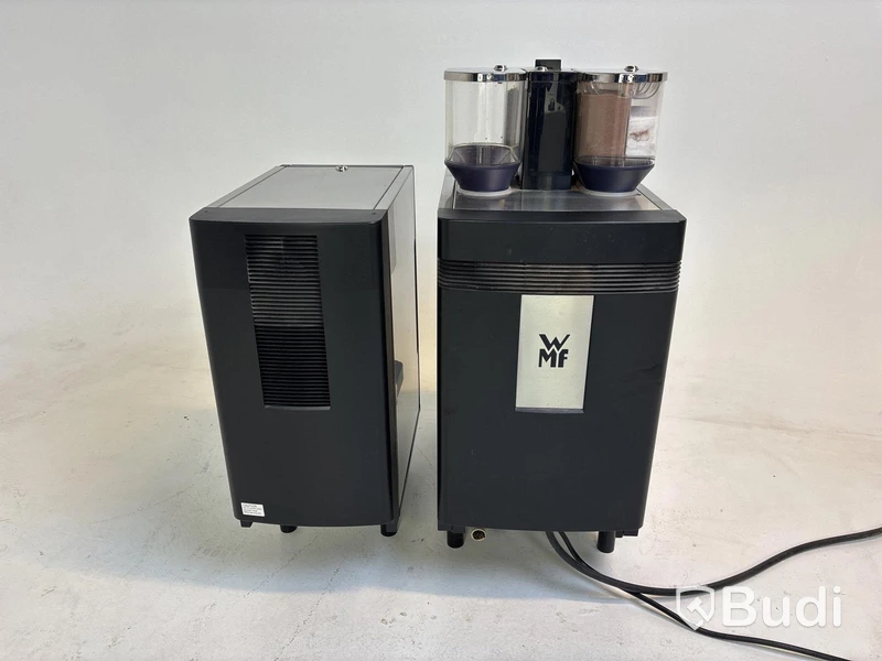 Kaffemaskin WMF, 03.1950 inkl. mjölkkyl Vitrofrigo, Center Cooler WMF
