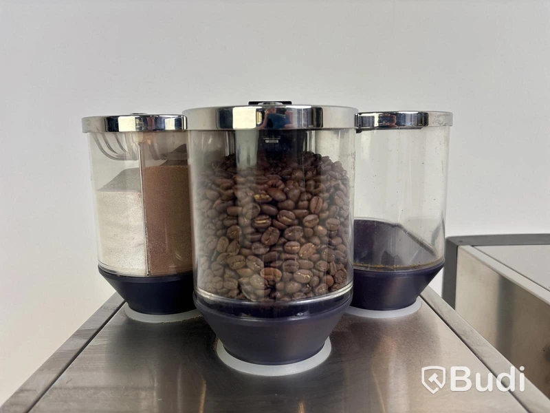 Kaffemaskin WMF, 03.1950 inkl. mjölkkyl Vitrofrigo, Center Cooler WMF