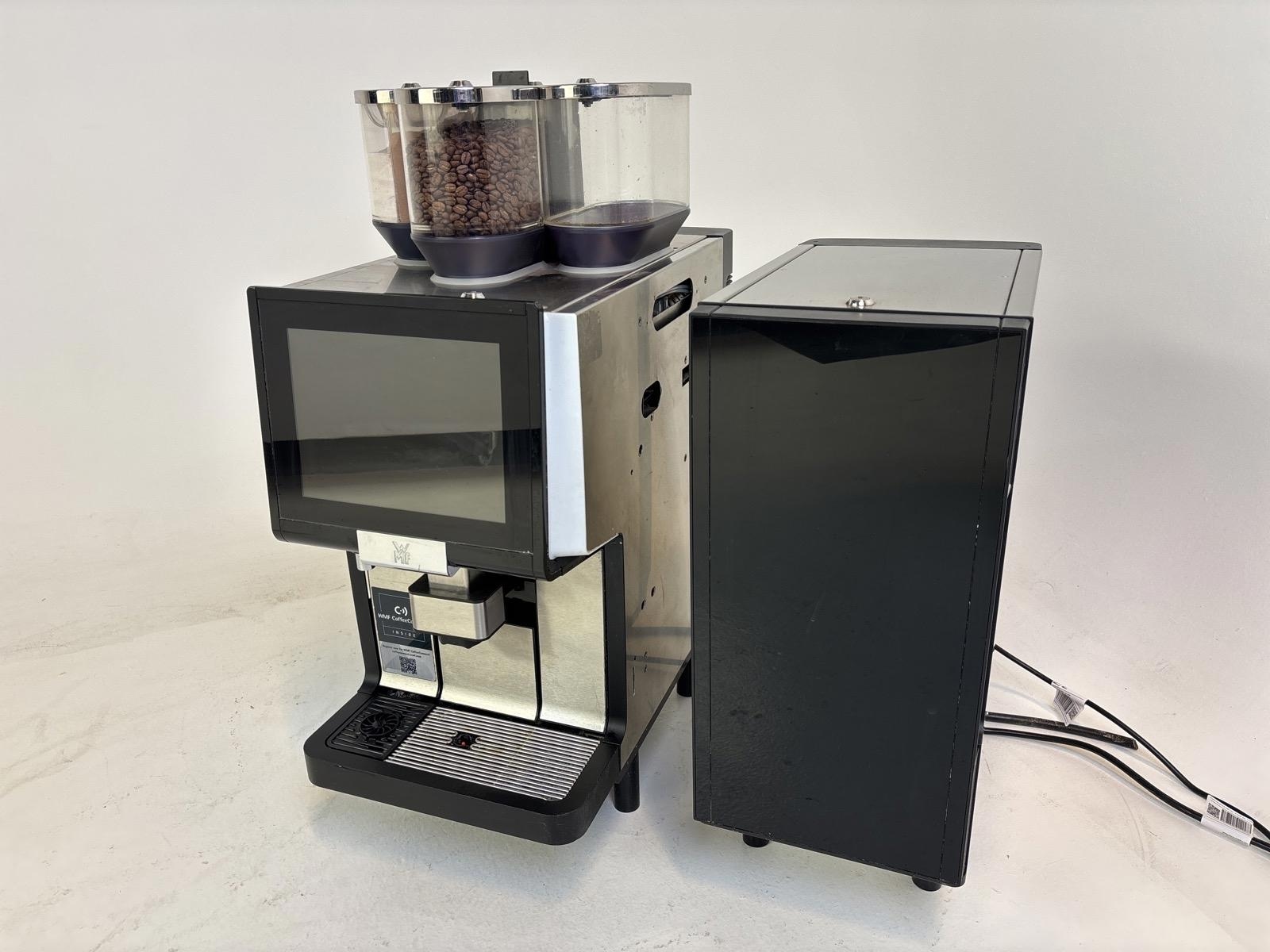 Kaffemaskin WMF, 03.1950 inkl. mjölkkyl Vitrofrigo, Center Cooler WMF