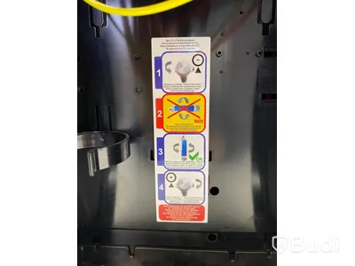 2 st. Vattenautomat Escowa, Omni bordsmodell, svart