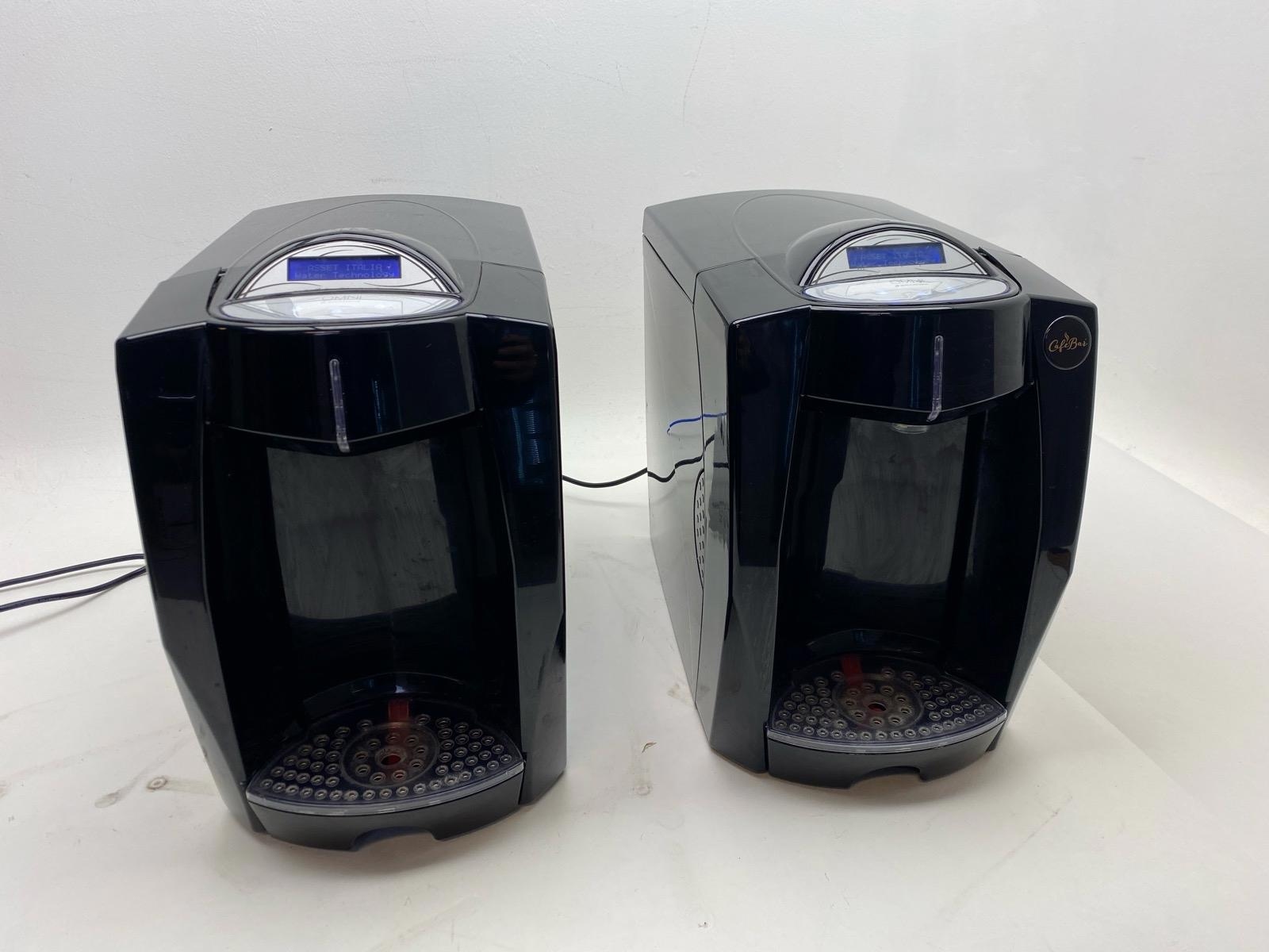 2 st. Vattenautomat Escowa, Omni bordsmodell, svart