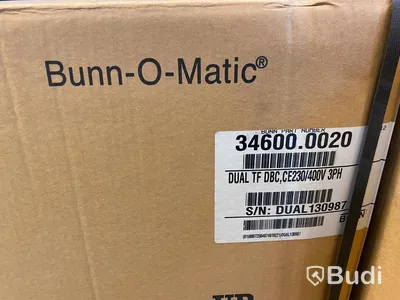 Kaffebryggare Bunn, DUAL TF DBC 34600.0020