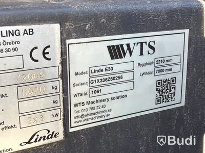 Eltruck Linde E30 -2009