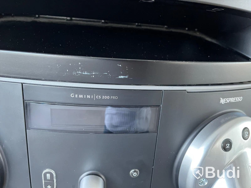 Nespressomaskin Gemini GS 200 Pro med doseringstorn samt xtra kapslar
