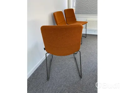 Konferensstol Orange, 9 st, Märke Narbutas