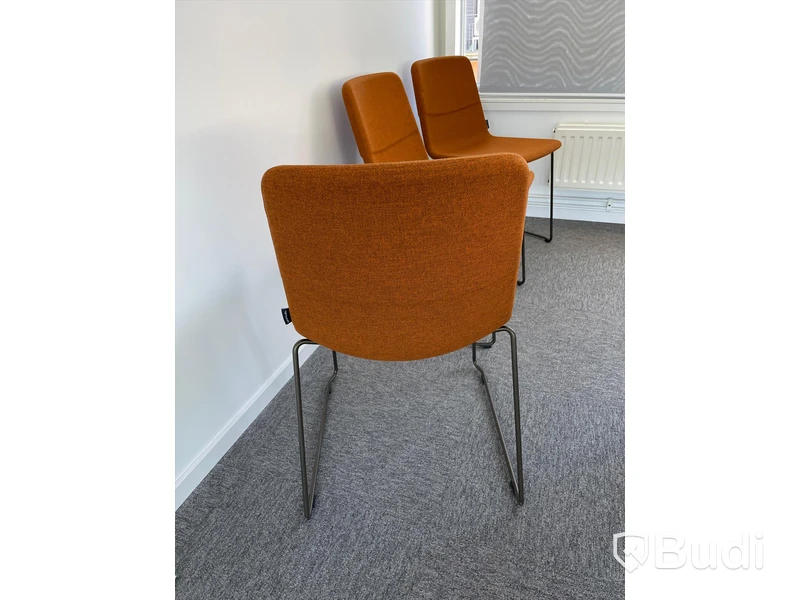 Konferensstol Orange, 9 st, Märke Narbutas