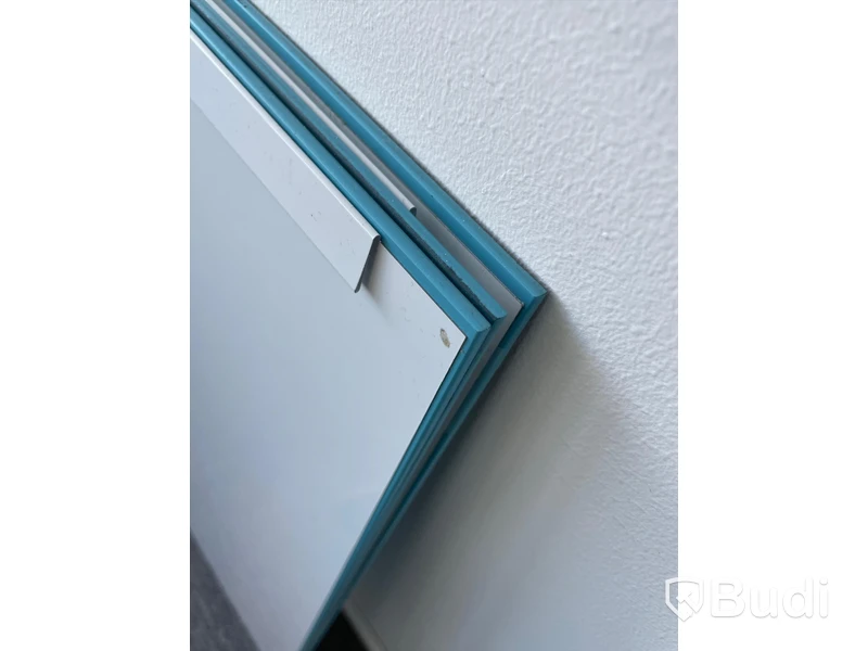 Whiteboards blått glas, 75x75cm,6st