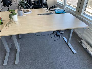Elektriskt höj och sänkbart skrivbord 160x80