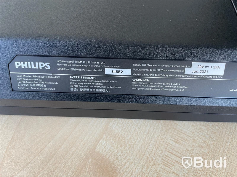 Datorskärm Philips 34 tum