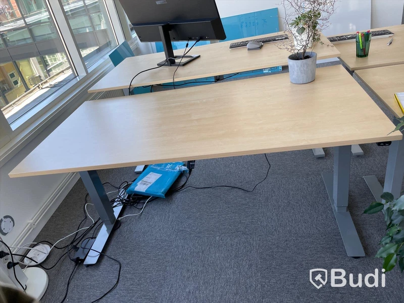 Elektriskt höj och sänkbart skrivbord 160x80