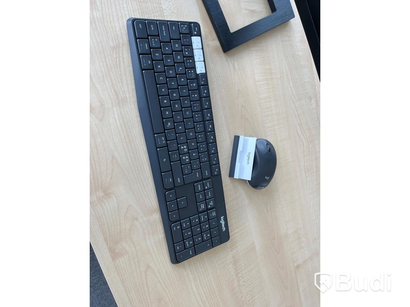Datorskärm Philips 34 tum inkl. Trådlöst Tangentbord + datormus logitec