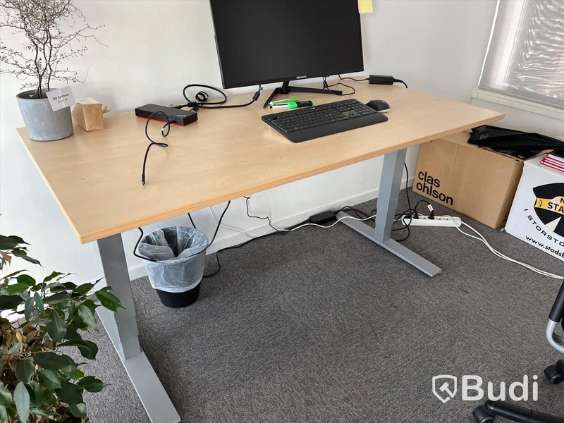 Elektriskt höj och sänkbart skrivbord 160x80