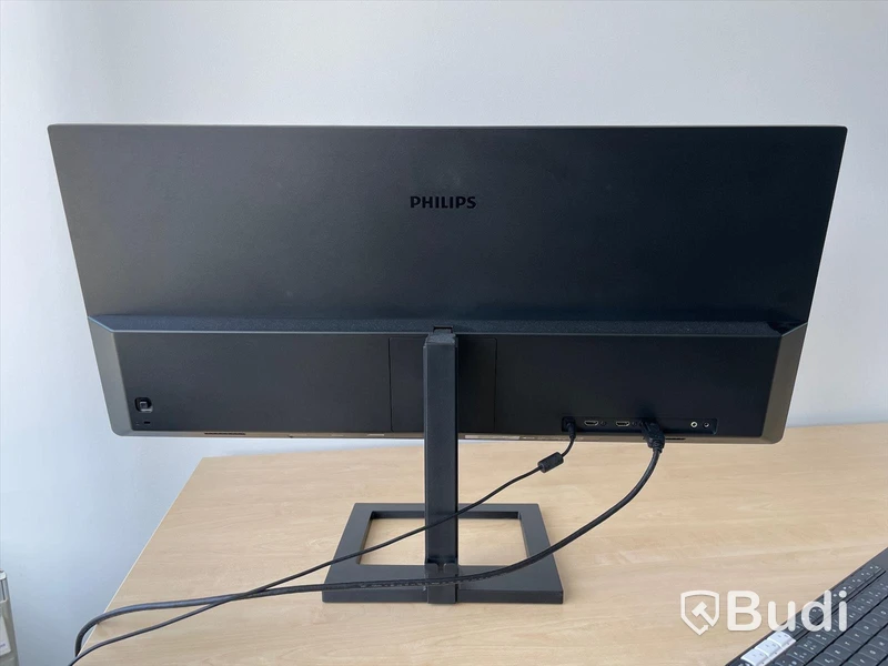 Datorskärm Philips 34 tum inkl. Trådlöst Tangentbord + datormus logitec