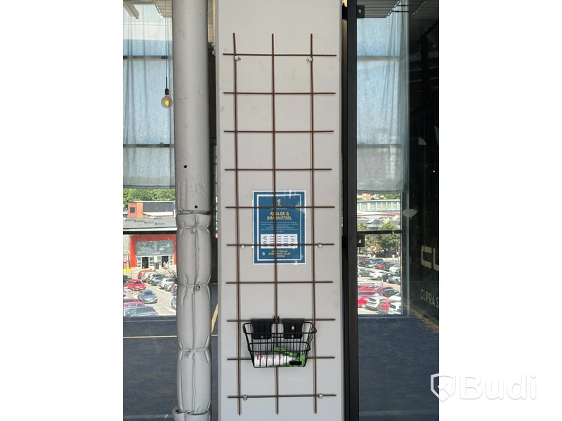 4 pcs. reinforcing bars for wall décor, various sizes