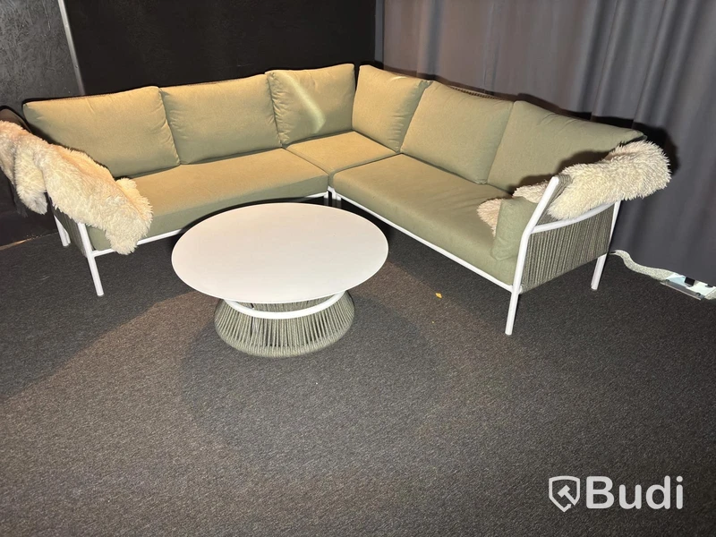 Corner sofa including coffee table