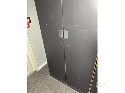 5 st Omklädningsskåp, dubbla