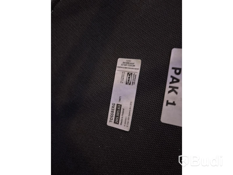 2 IKEA TOSSBERG benches, grey