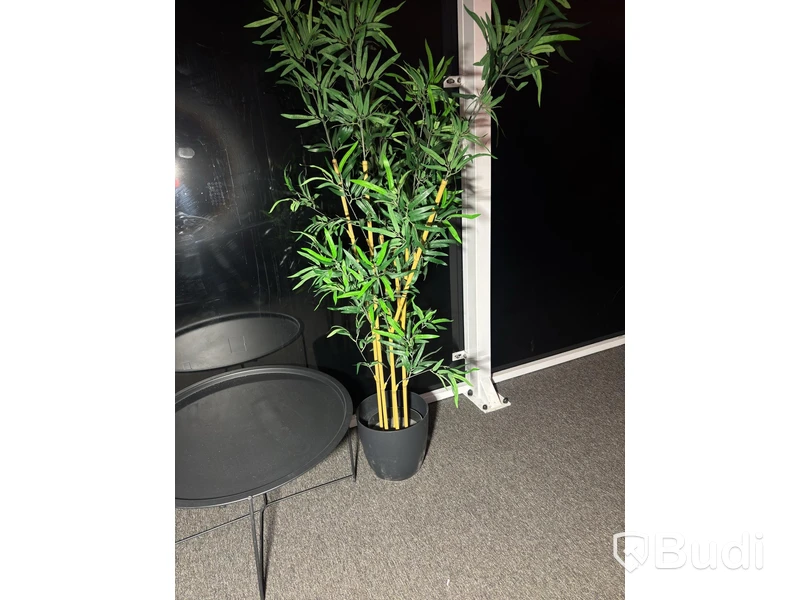 Coffee table incl. artificial plant