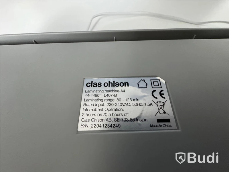 Lamineringsmaskin Clas Ohlson