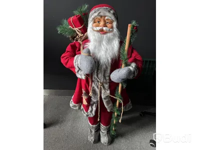 Dekorationsfigurer - tomte, snögubbe, häst, skellet