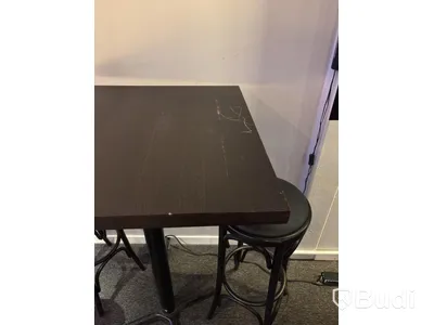 Bar table incl. 2 stools