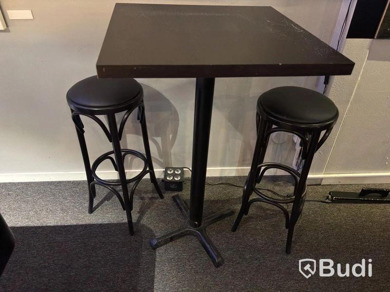 Bar table incl. 2 stools