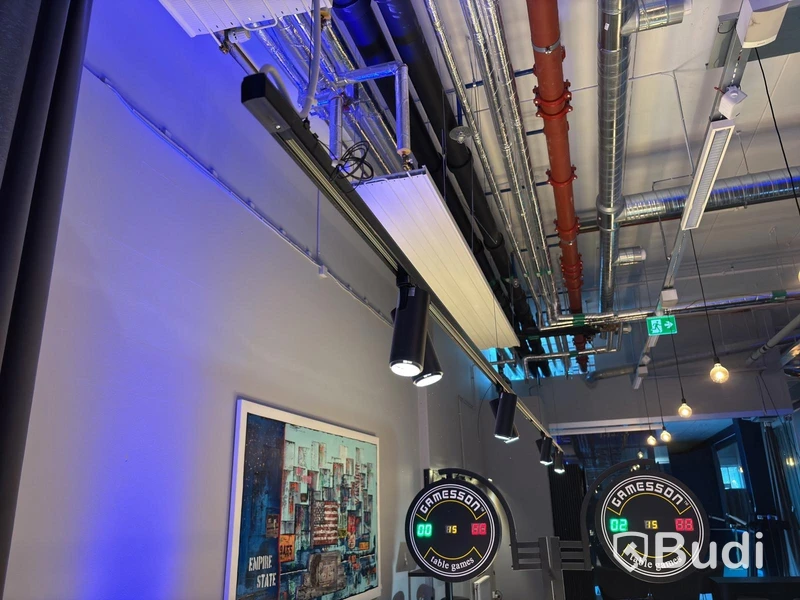 8 spotlights incl. track