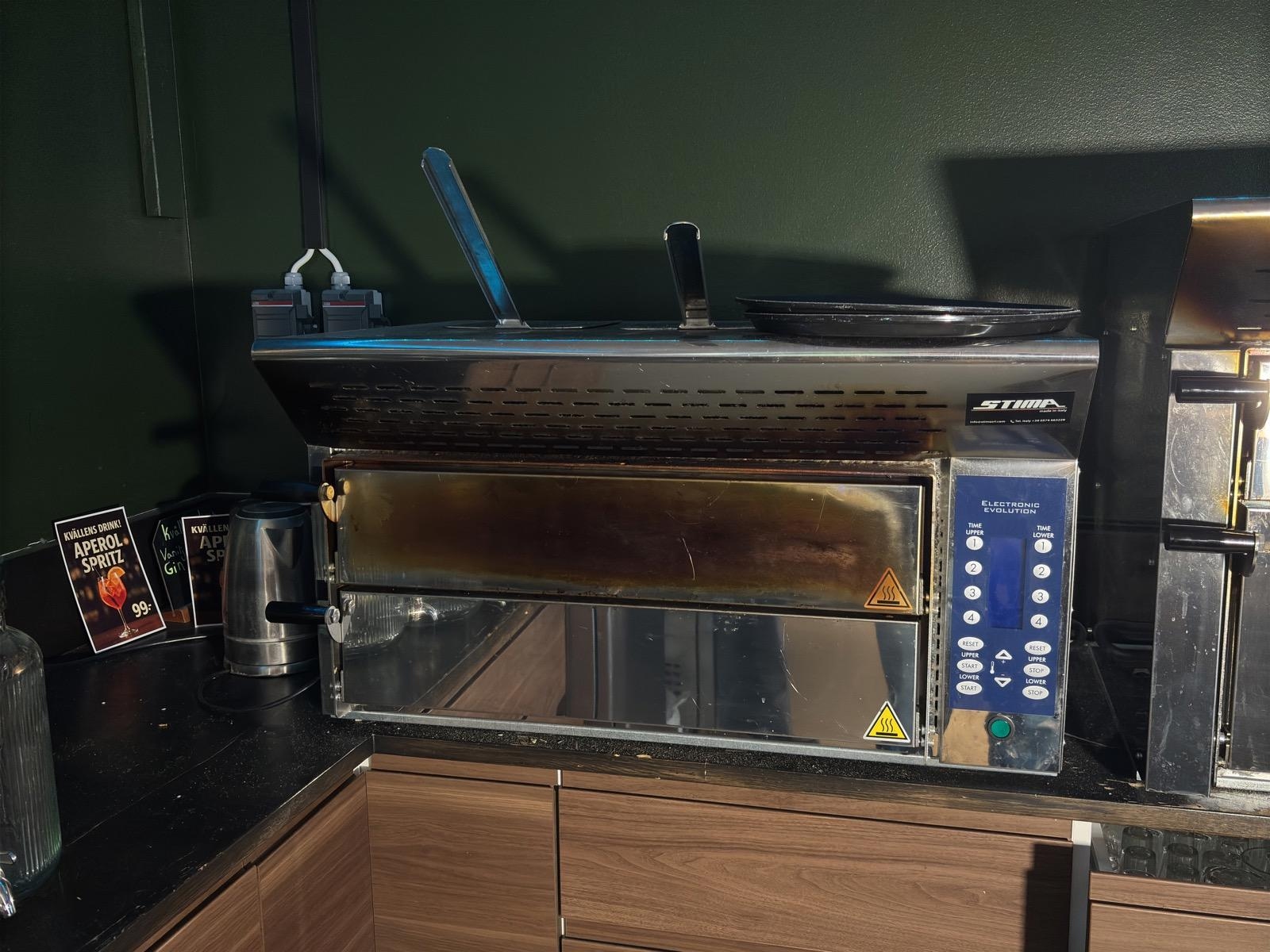 Stima Electronic Evolution pizza oven, double-deck