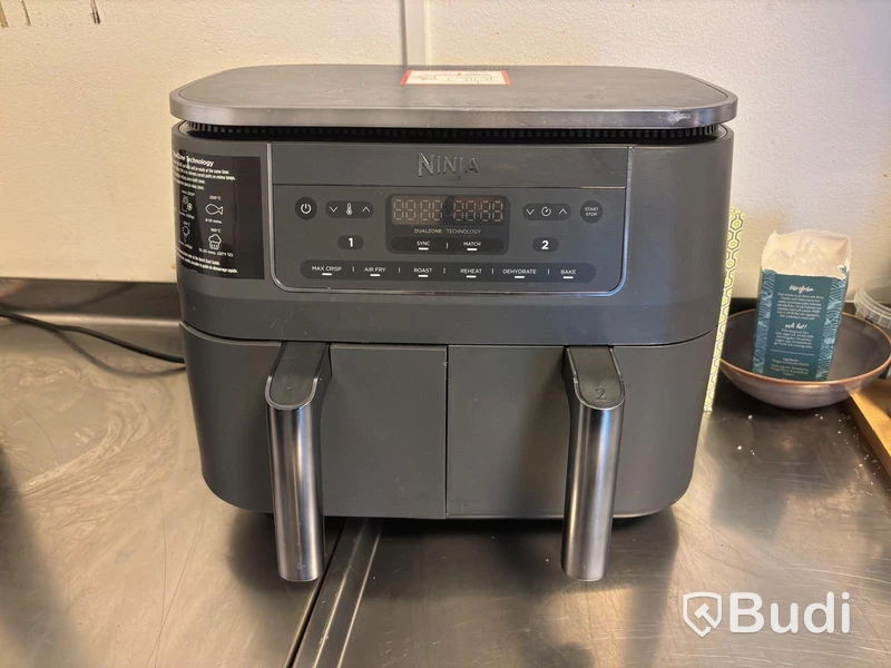 Varmluftsfritös Airfryer Ninja DZ201EU, dual zone