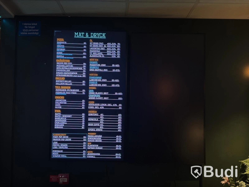 Screen, on the right in the picture