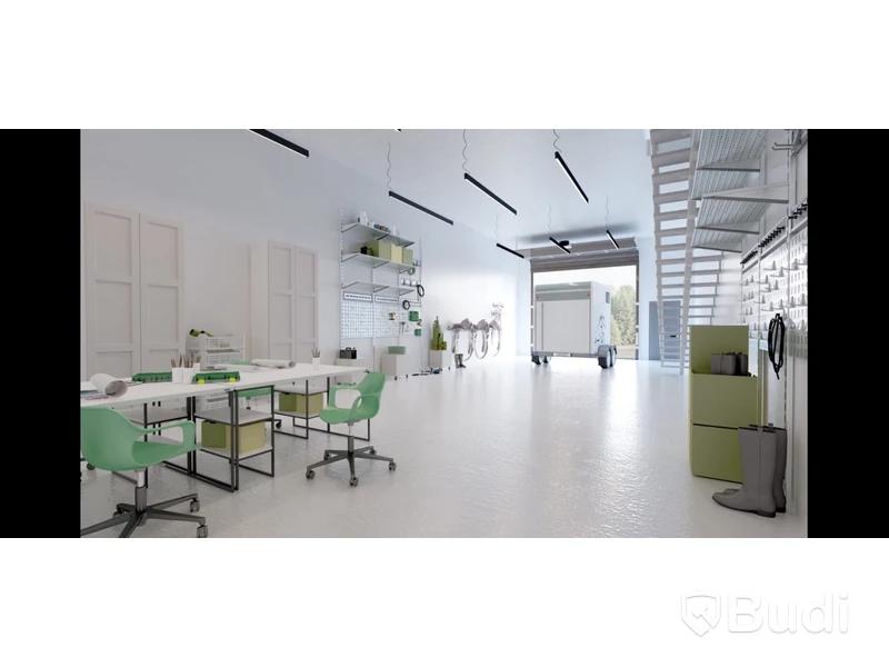 Stålstomme för hallbyggnad med 26 enheter, projekterad SCALA, 24x78 m, ca 1872m²