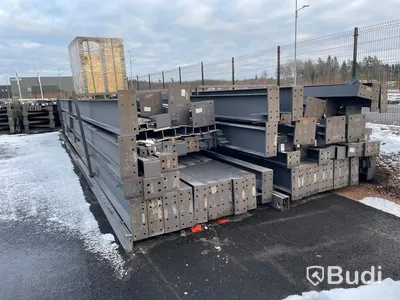 Stålstomme för hallbyggnad med 26 enheter, projekterad SCALA, 24x78 m, ca 1872m²