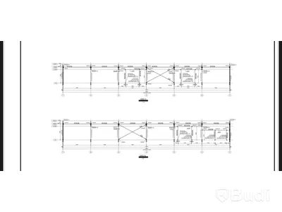 Stålhall, ca 745 m², 37,8x19,7 m