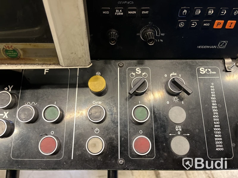 1 st. Mikron WF 71D – CNC-fräsmaskin med TNC 355