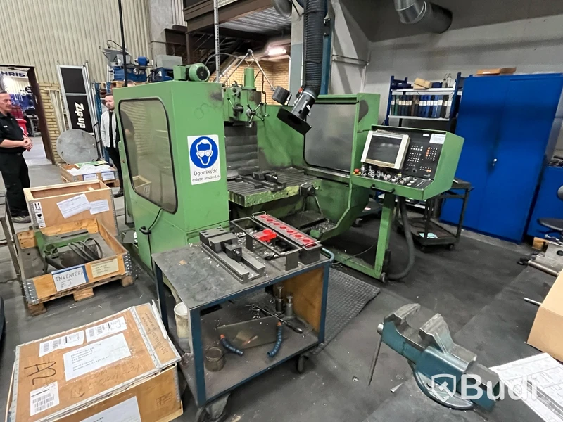 1 st. Mikron WF 71D – CNC-fräsmaskin med TNC 355