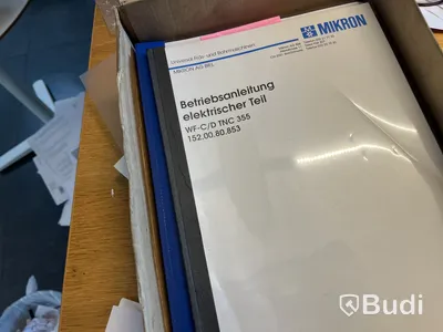 1 st. Mikron WF 71D – CNC-fräsmaskin med TNC 355