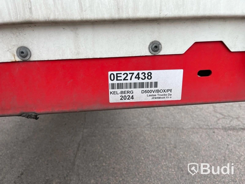 Citytrailer KEL-BERG D500V/BOX -2024