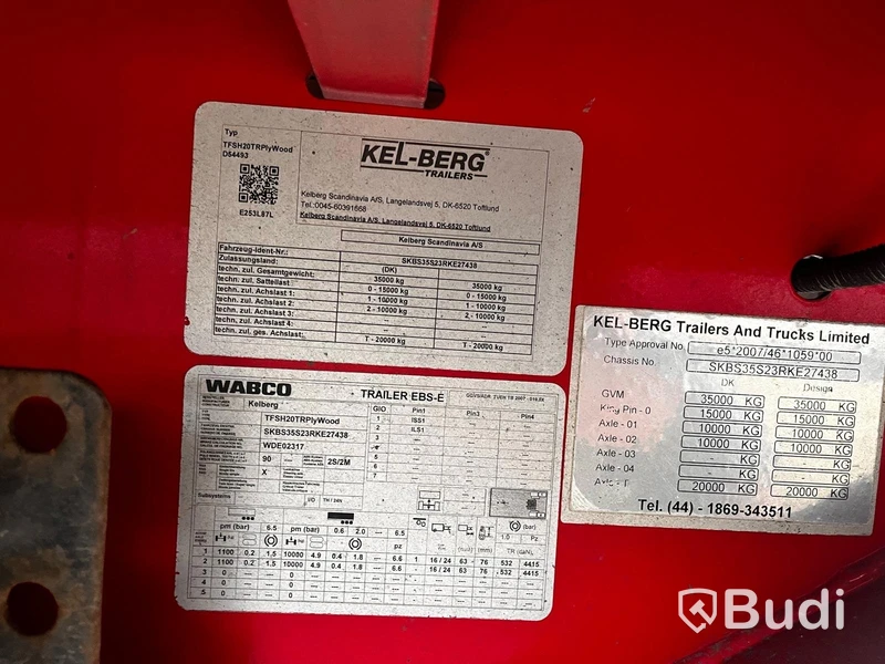 Citytrailer KEL-BERG D500V/BOX -2024