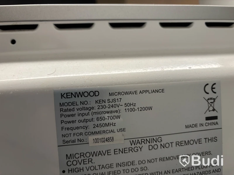 Mikrovågsugn Kenwood SJS17