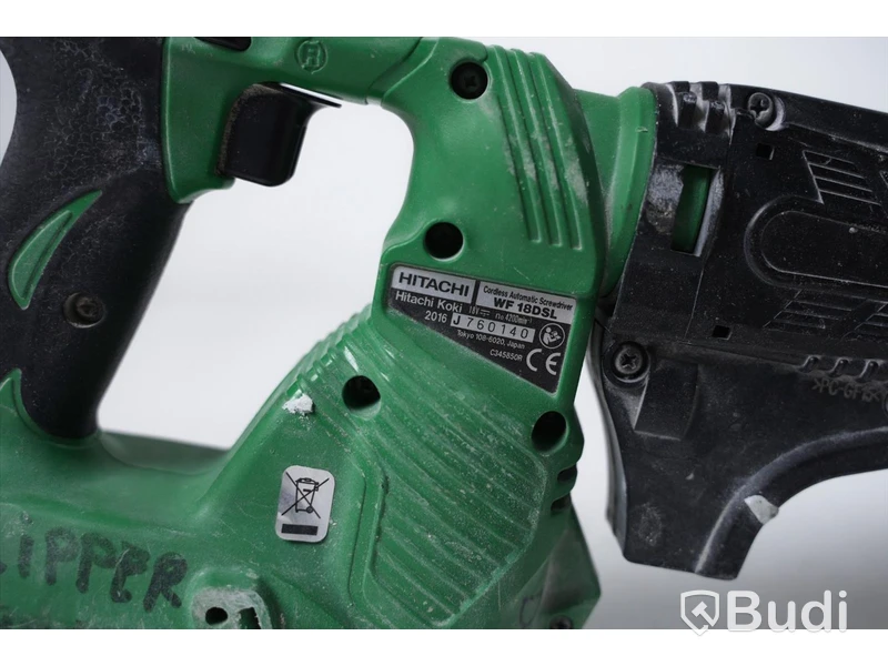 Hitachi Skruvautomat WF18DSL med batteri.