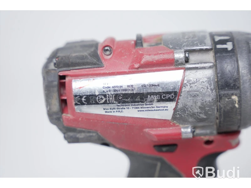 Slagborrmaskin - Milwaukee M18 CPD inkl. batteri