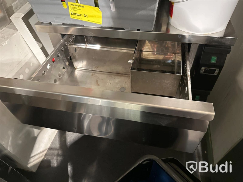 Frysbänk med 2 utdragslådor,Tefcold B91, D70, H86