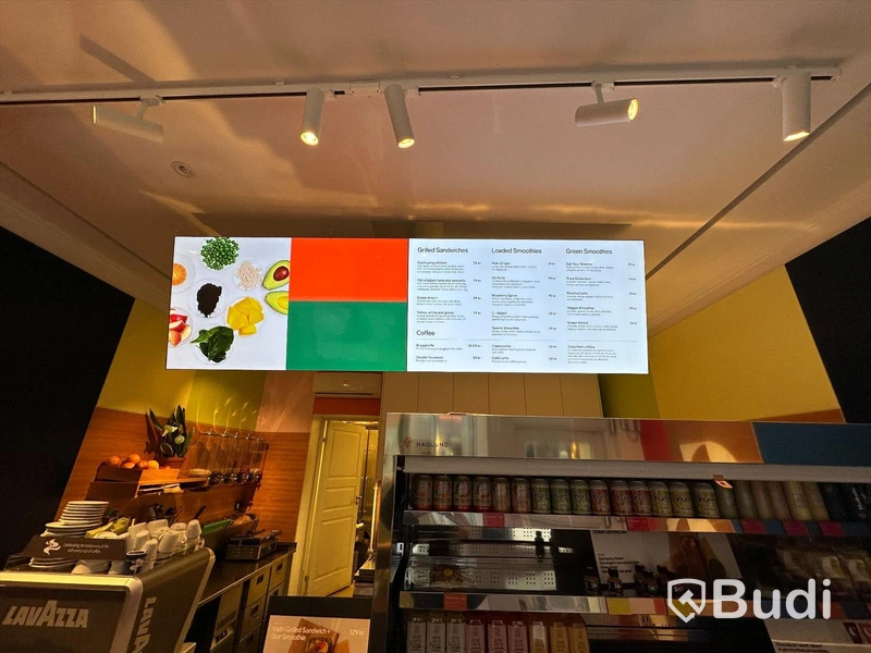 2st takmonterade LED-displayer med mediaspelare från Crest
