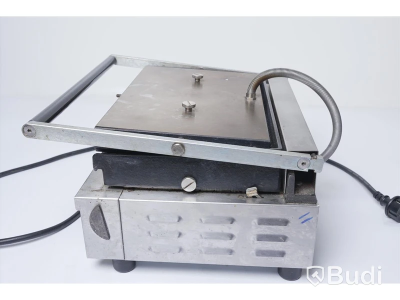 Klämgrill - Krampouz GECID4AO Ribbed top/ Ribbed bottom Panini Grill 14"