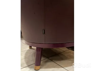 2 st Fåtöljer EdithJohansson Design samt runt bord