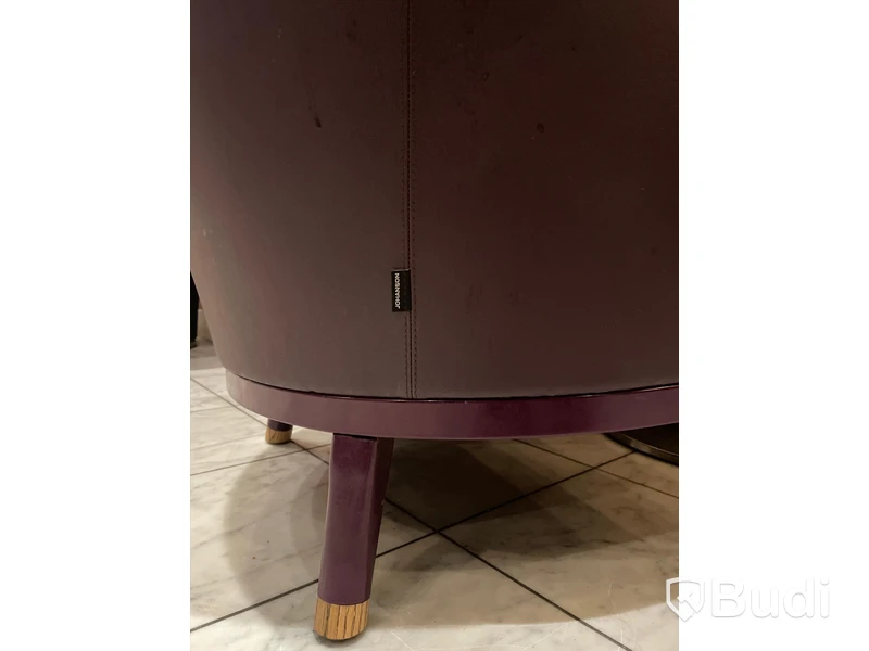 2 st Fåtöljer EdithJohansson Design samt runt bord